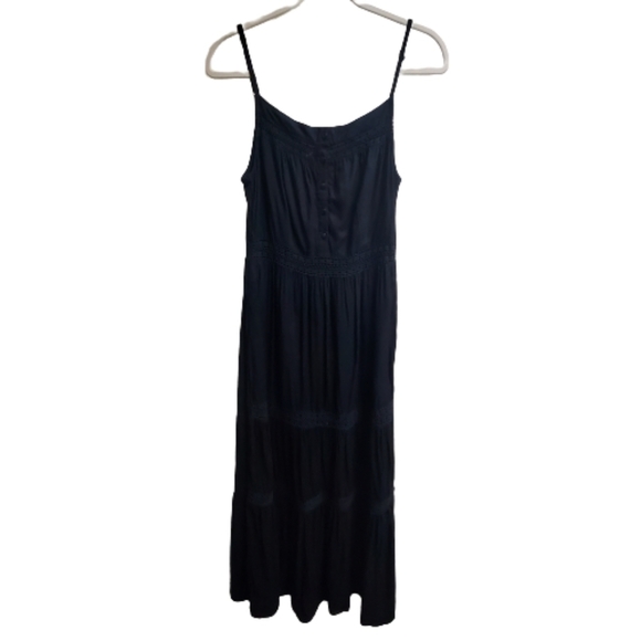 Miami Tiered Maxi Dress M - Picture 1 of 4